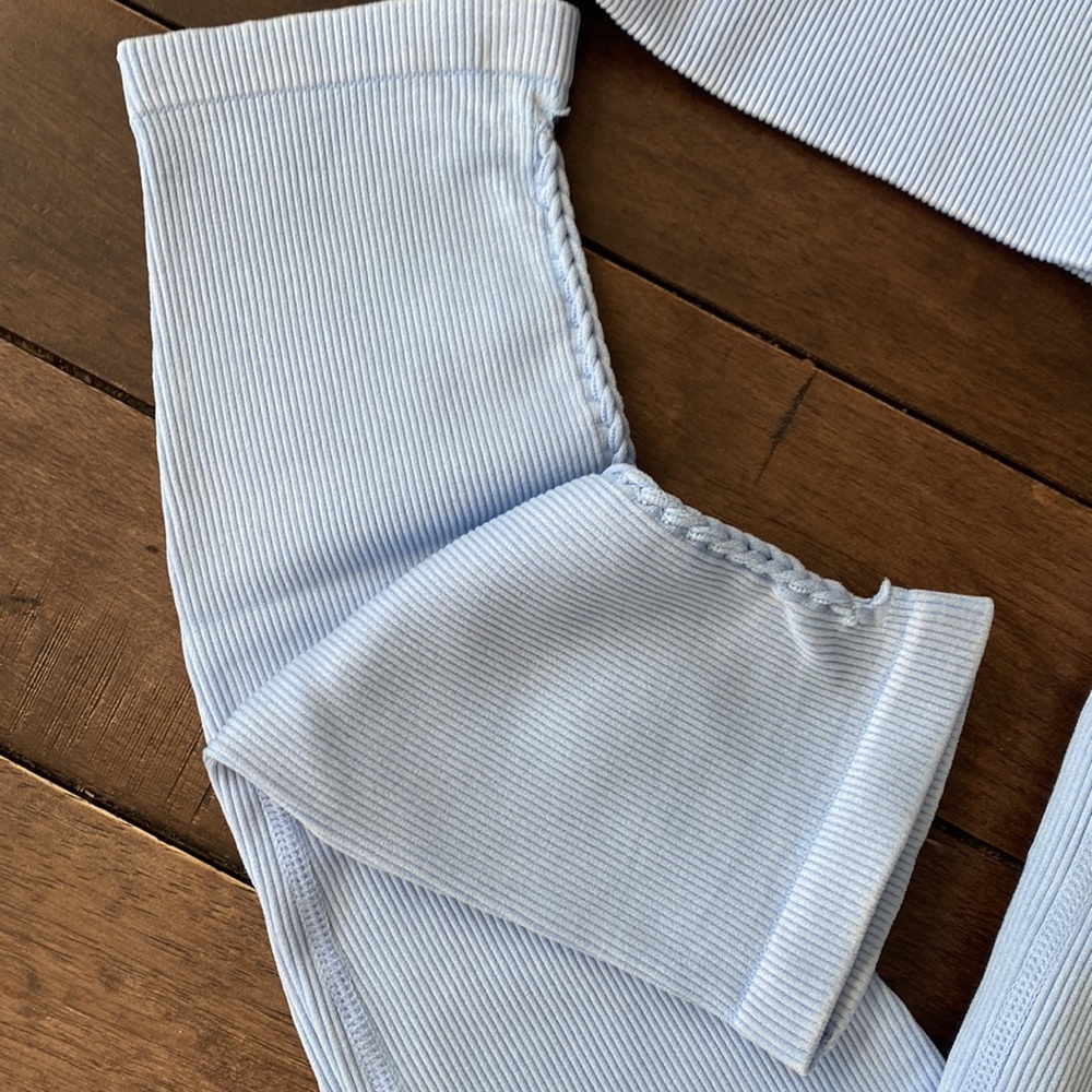 Sold🌸NWT🌸 Free People “Peek a Blue” matching set ❤️ - Picture 3 of 8